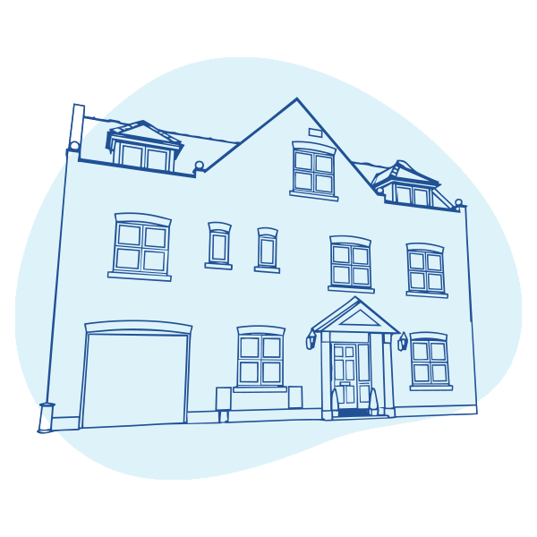 Riverside Lodge Illustration